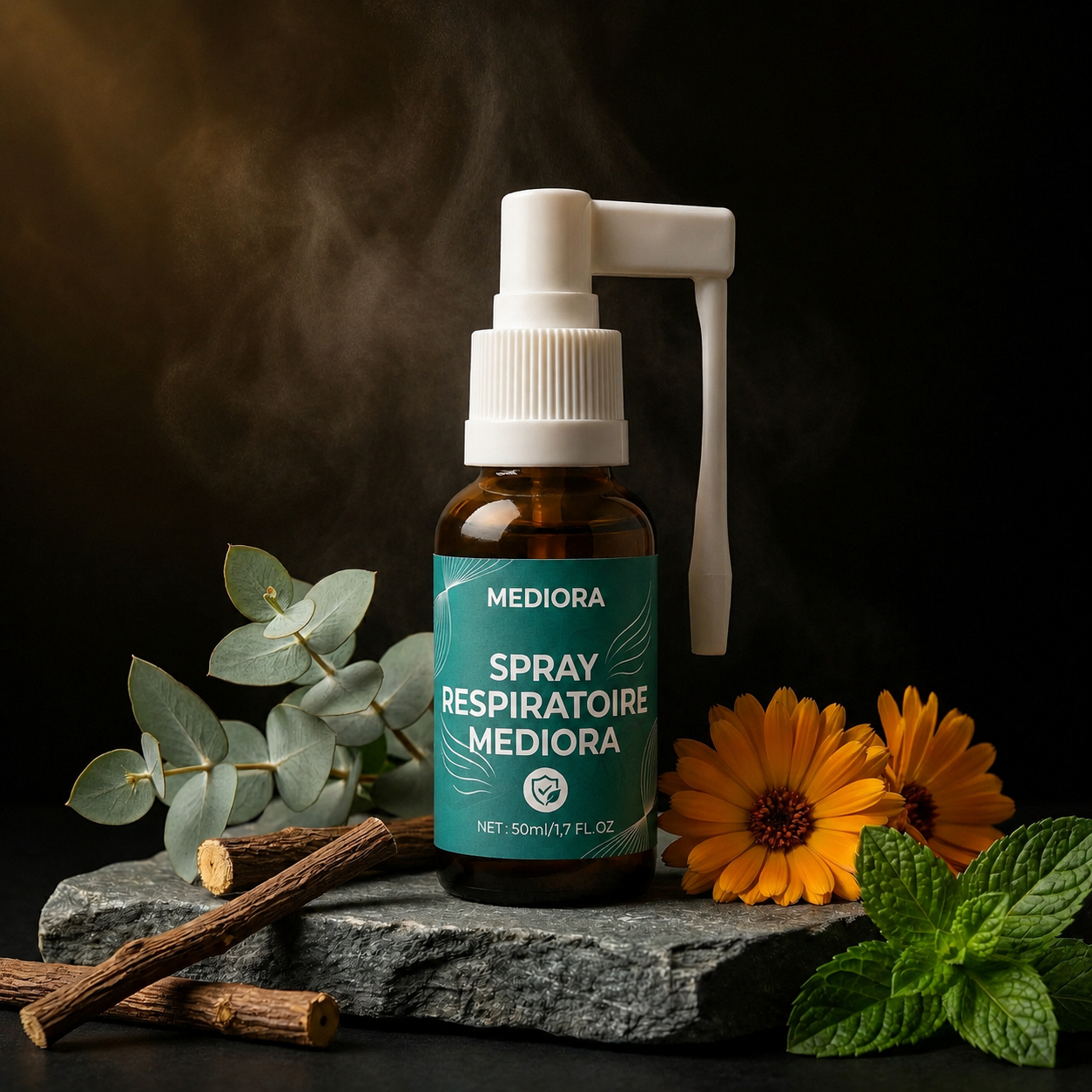 Naturva lung cleansing spray with botanicals